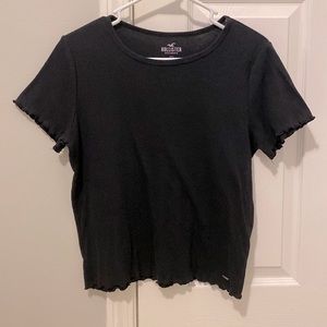Hollister Lettuce Edge Baby Tee